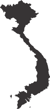 Vietnam pin map location png