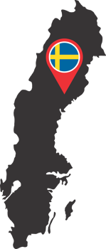 Sweden pin map location png