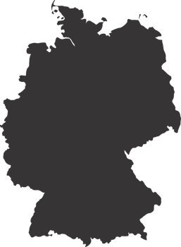Germany pin map location png