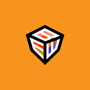 BEW letter logo creative design with vector graphic, BEW simple and modern logo.
