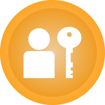 User Authentication Vector Icon