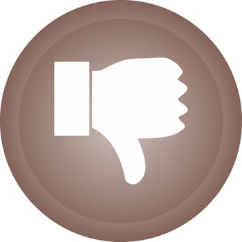 Dislike Vector Icon