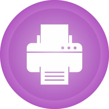 Printer Vector Icon