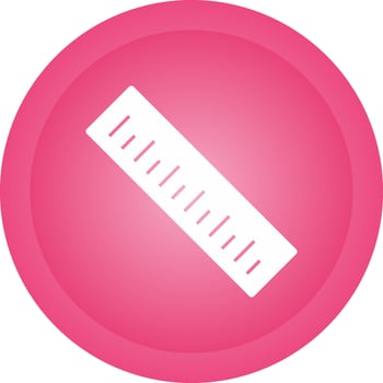 Ruler Vector Icon