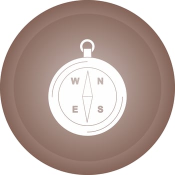 Compass Vector Icon