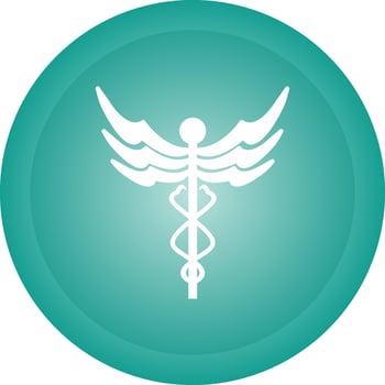 Caduceus Vector Icon