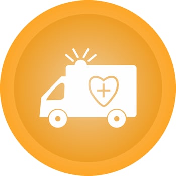 Ambulance Vector Icon