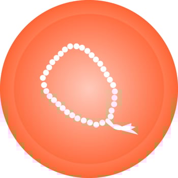 Prayer Beads Vector Icon