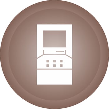 ATM Machine Vector Icon