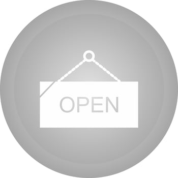 Open Tag Vector Icon