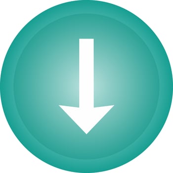 Down Vector Icon