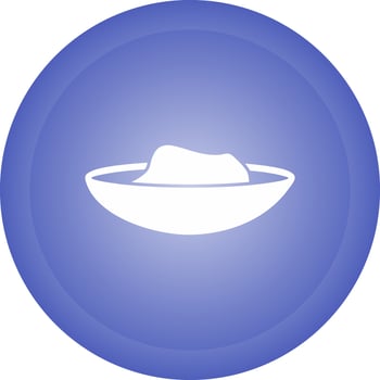 Cement Tray Vector Icon