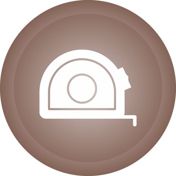 Measuring tape Vector Icon