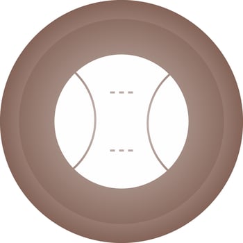 Softball Vector Icon