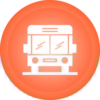 School bus Vector Icon