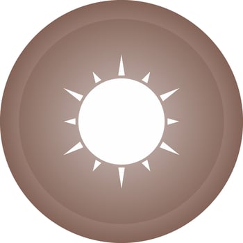 Sun Vector Icon