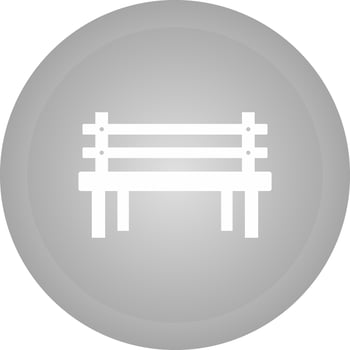 Wooden Bench Vector Icon