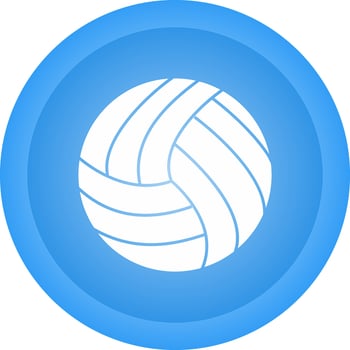 Volley ball Vector Icon