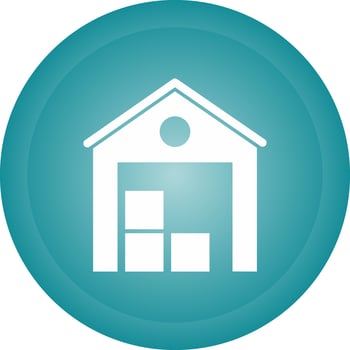 Warehouse Vector Icon