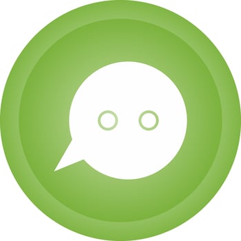 Message Bubbles Vector Icon