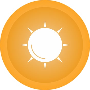 Sun Vector Icon