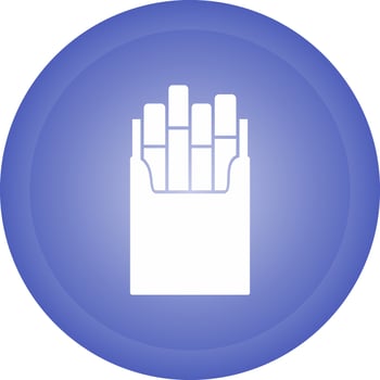 Cigarette Pack Vector Icon