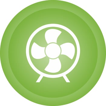 Electric Fan Vector Icon