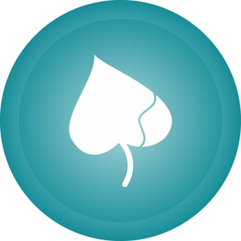 Broken Leaf Vector Icon