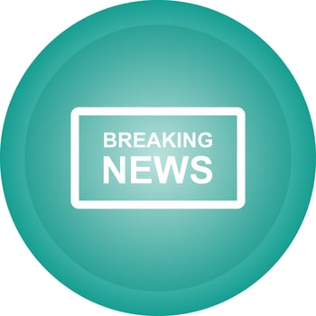 Breaking News Vector Icon