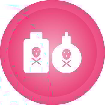 Poisonous Chemicals Vector Icon
