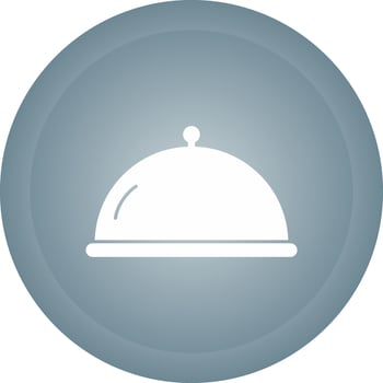Covered Food Vector Icon