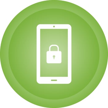 Secure Device Vector Icon