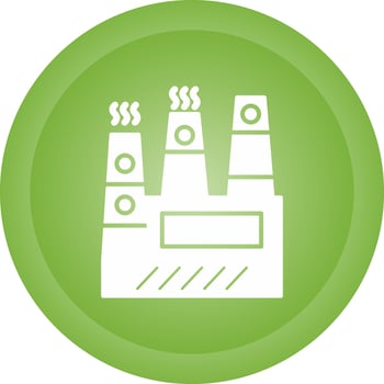 Factory Vector Icon