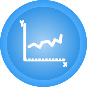 Graph Vector Icon