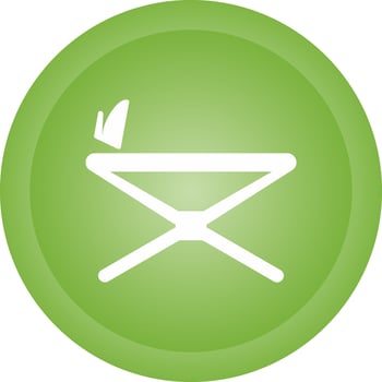Iron Stand Vector Icon
