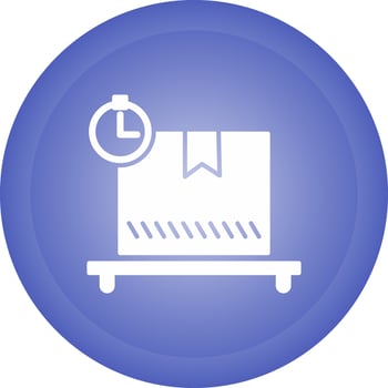 Package Pending Vector Icon