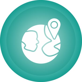 Pin point Location Vector Icon