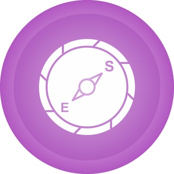Compass Vector Icon