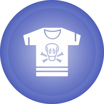Pirate Shirt Vector Icon