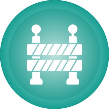 Barrier Vector Icon