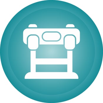 Hurdles Race Vector Icon