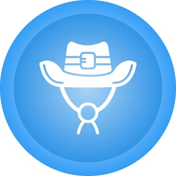 Cowboy Hat Vector Icon