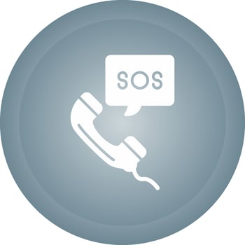 Emergency Call Vector Icon