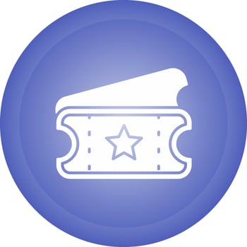Ticket Vector Icon