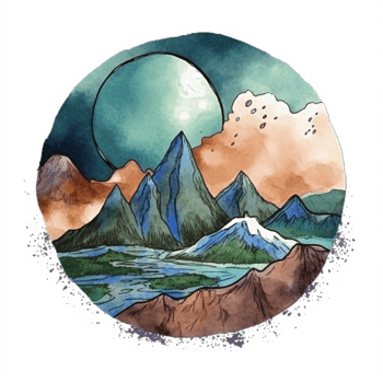 watercolor painting about Earth Day png