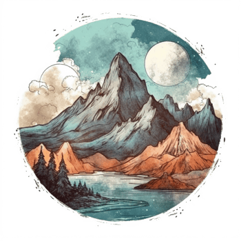 watercolor painting about Earth Day png