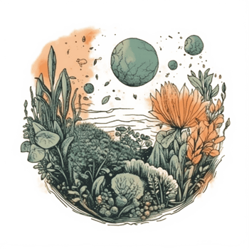 watercolor painting about Earth Day png