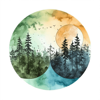 watercolor painting about Earth Day png