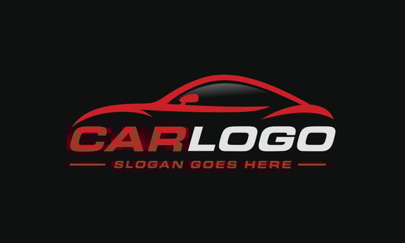 Car automotive logo design vector