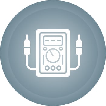 Voltmeter Vector Icon